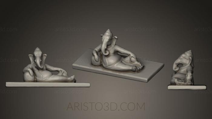 Indian sculptures (STKI_0044) 3D model for CNC machine
